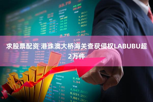 求股票配资 港珠澳大桥海关查获侵权LABUBU超2万件